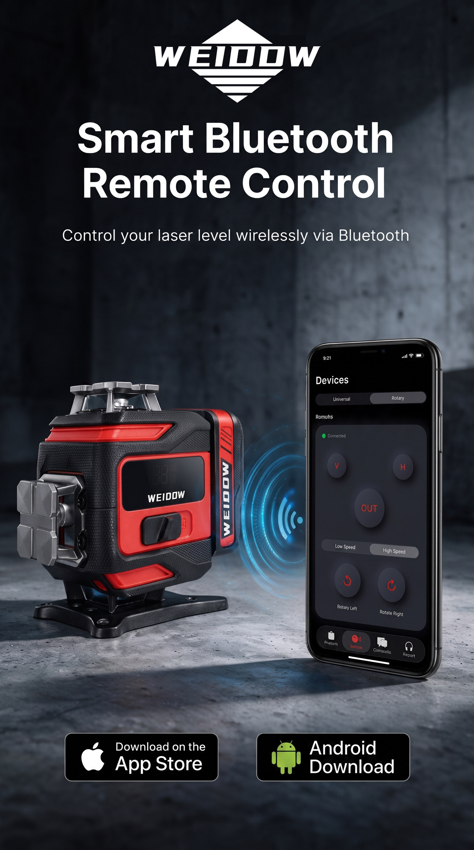 WEIDOW Smart Bluetooth Remote Control